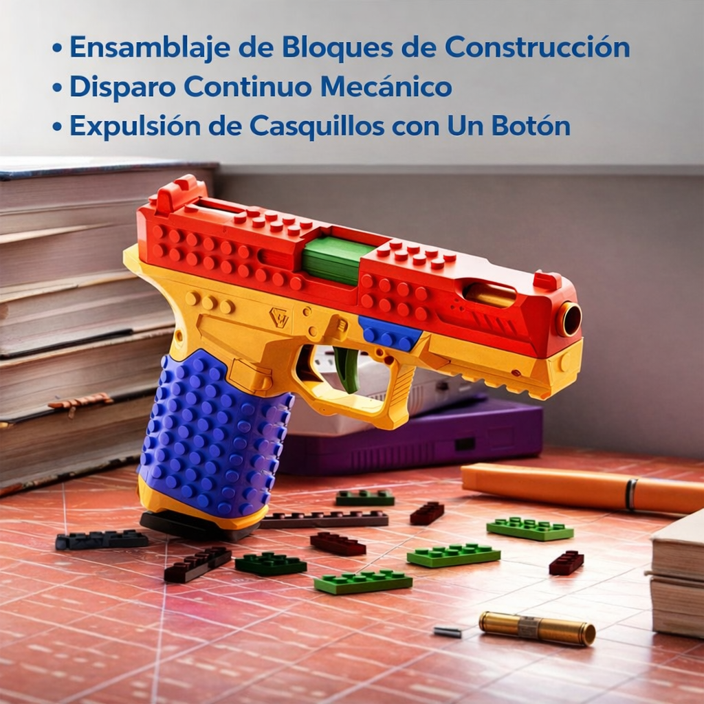 NexBrick - Pistola Modular de Construcción